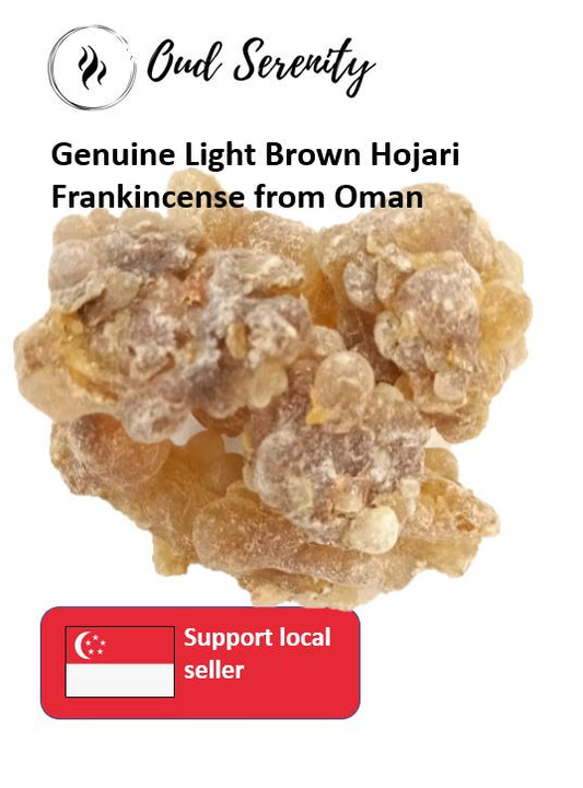 Fragrance Hojari Light Brown to Brown Frankincense Boswellia Sacra Al- Luban Olibanum Ru Xiang Kemenyan Arab from Dhofar, Oman