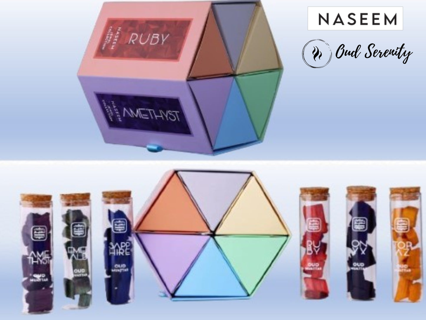 NASEEM Bukhoor Oud Mua'ttar Jewels Collection [6 variants]