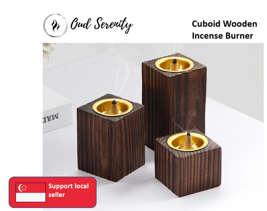 Cuboid Incense Burner Mabkhara