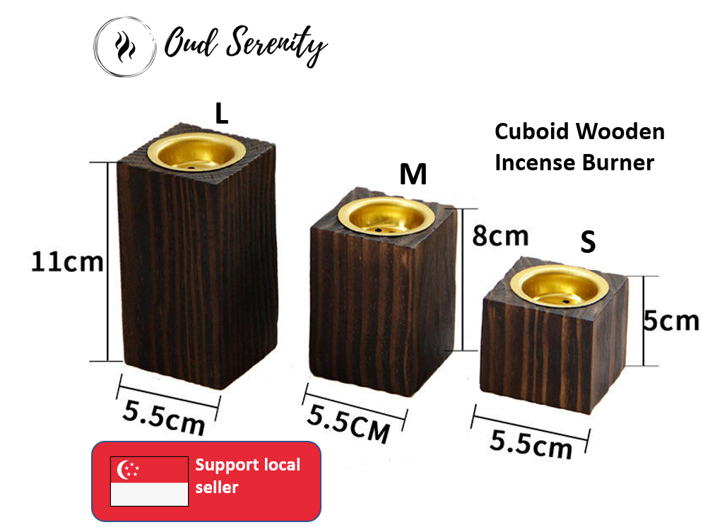 Cuboid Incense Burner Mabkhara