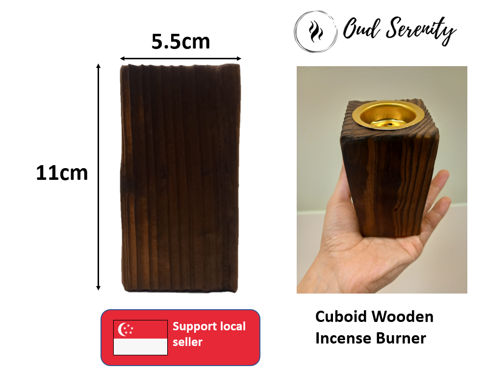 Cuboid Incense Burner Mabkhara
