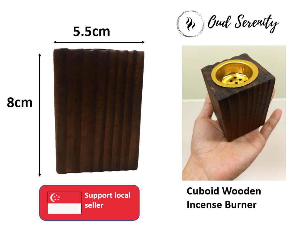 Cuboid Incense Burner Mabkhara