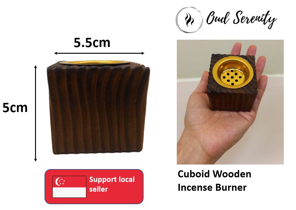 Cuboid Incense Burner Mabkhara