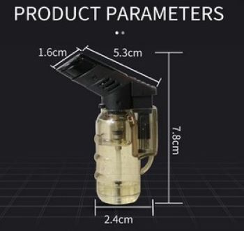 Butane Torch Lighter 45 degree refillable