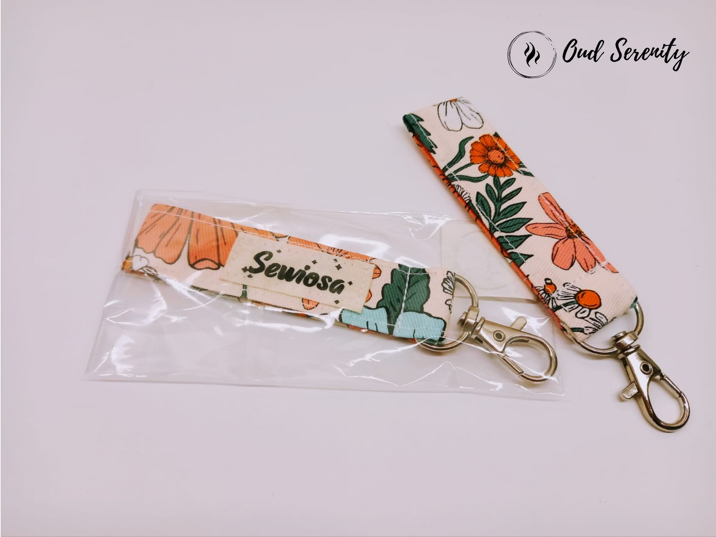 Handmade keychain/bag tag