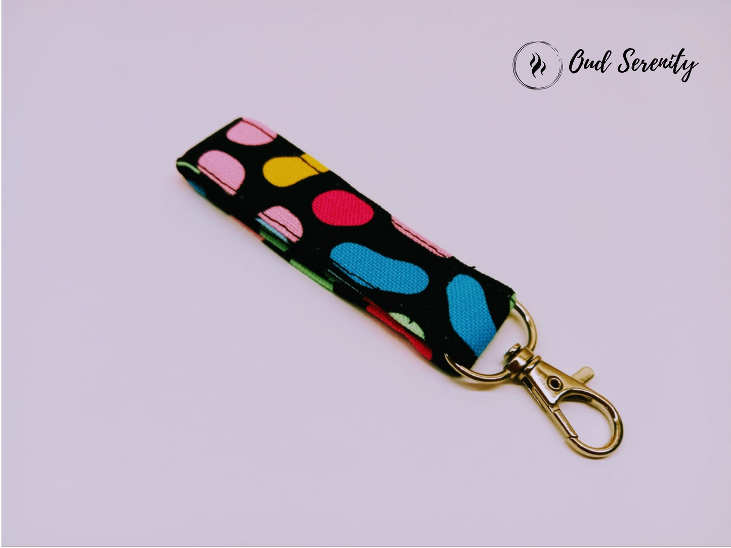 Handmade keychain/bag tag