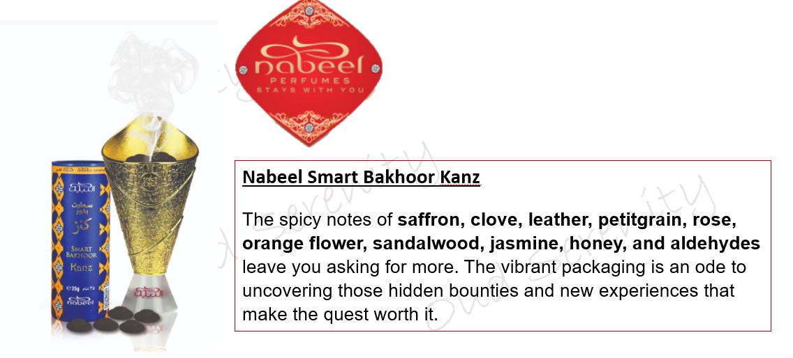Nabeel Smart Bukhoor Bakhoor Incense Pods Original from UAE 35g