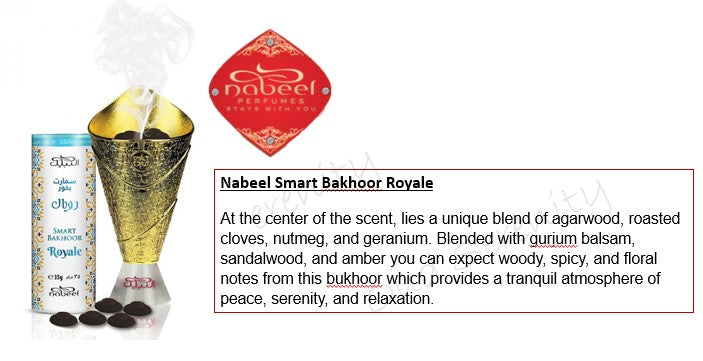 Nabeel Smart Bukhoor Bakhoor Incense Pods Original from UAE 35g