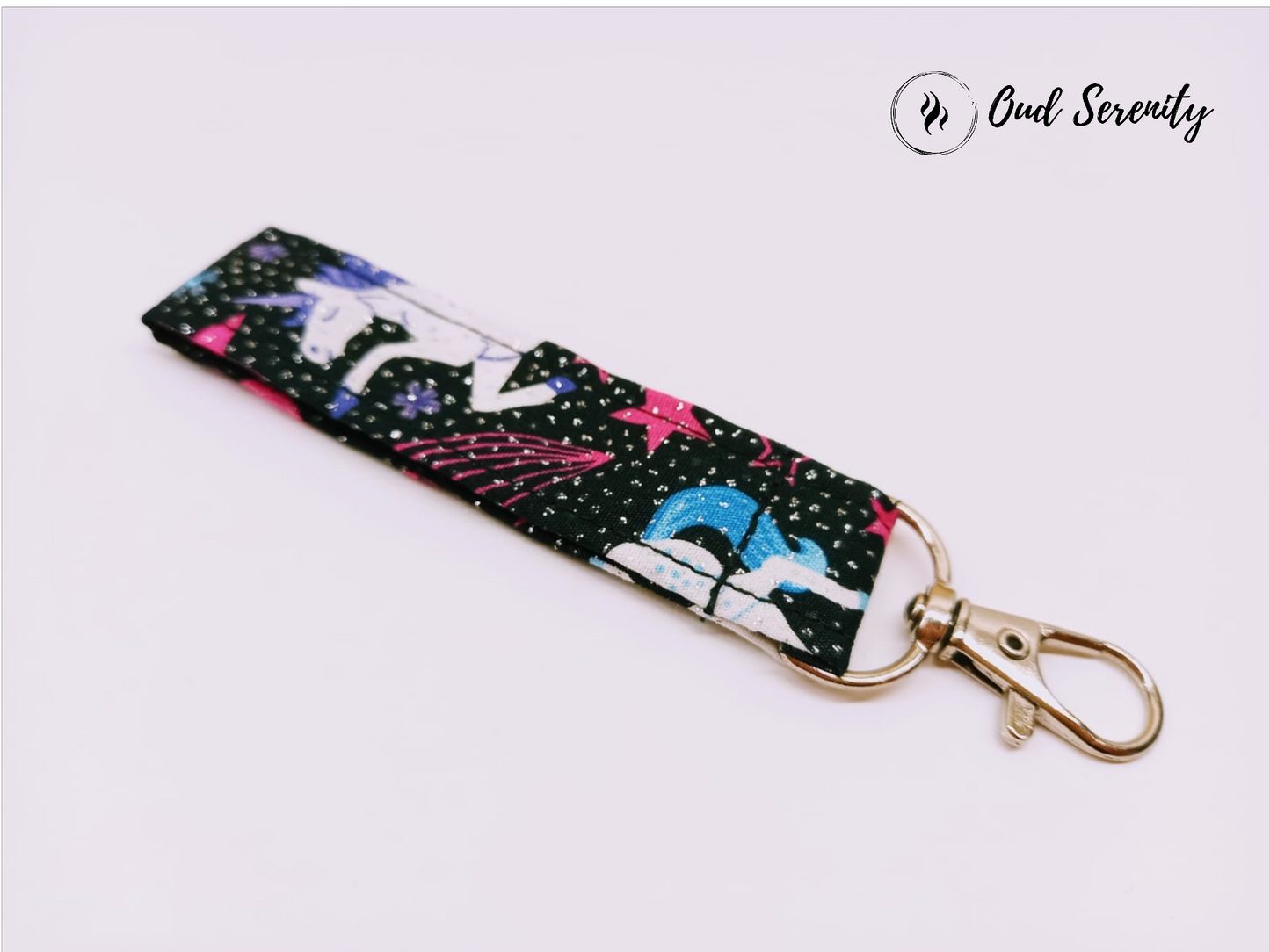 Handmade keychain/bag tag